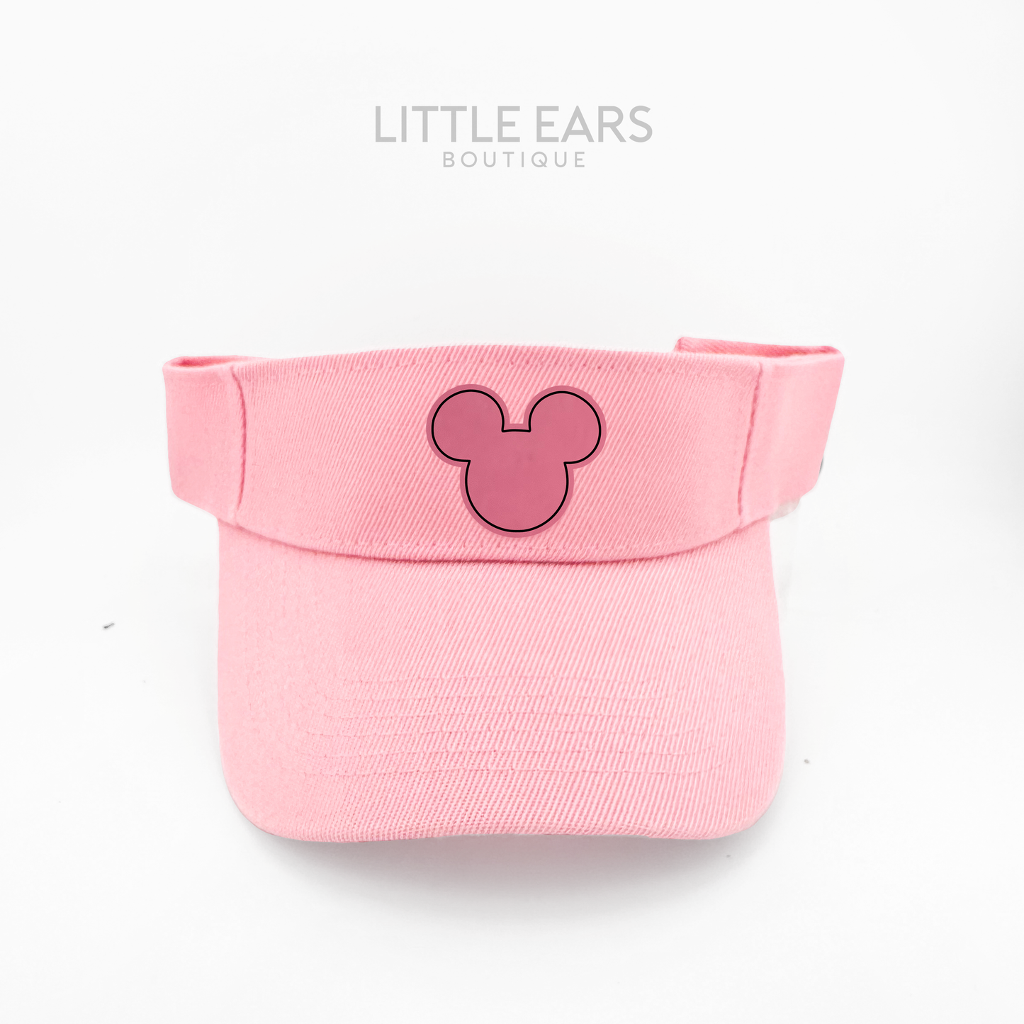 Leather Patch Mickey Visor