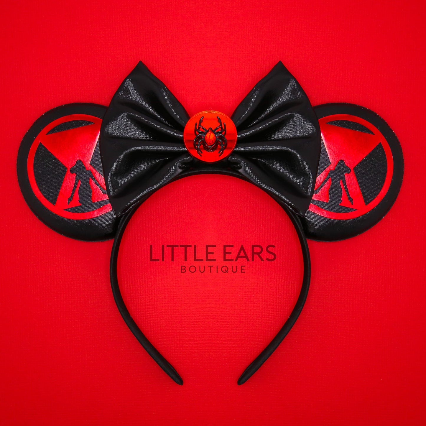 Widow Mickey Ears - mickey ears - disney ears - mouse ears headband - little ears boutique