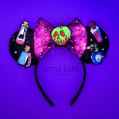 Light Up Poison Mickey Ears