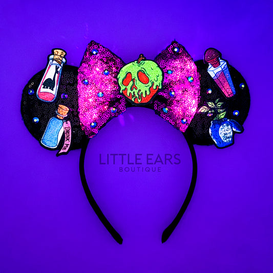 Light Up Poison Mickey Ears