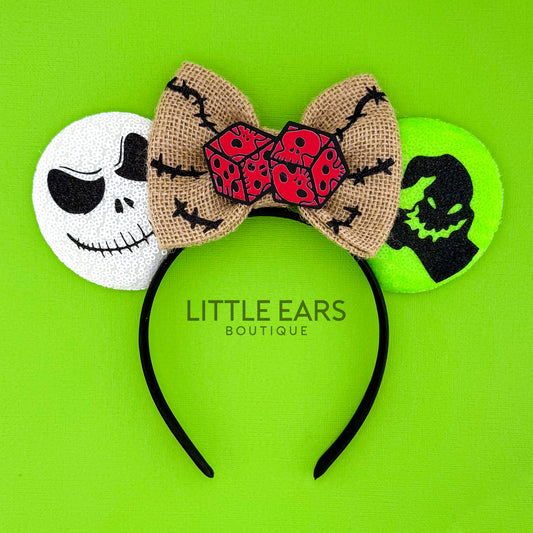 Jack and Oogie Mickey Ears