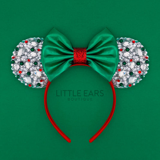 Christmas Sparkle Mickey Ears