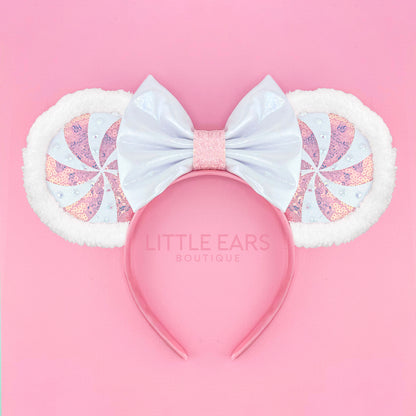 Pink Peppermint Mickey Ears