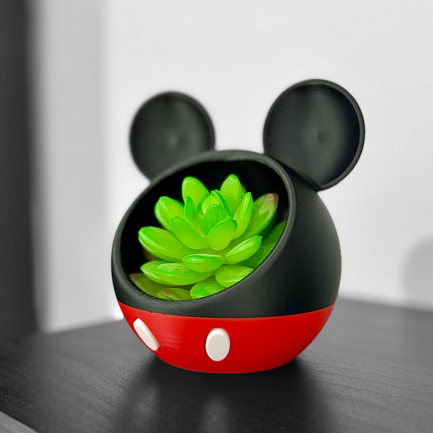 Mickey Planter – Small PLA 3D Printed Planter