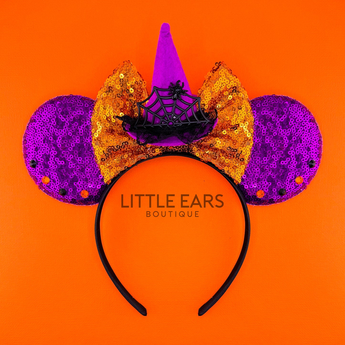 Halloween Minnie Witch Ears