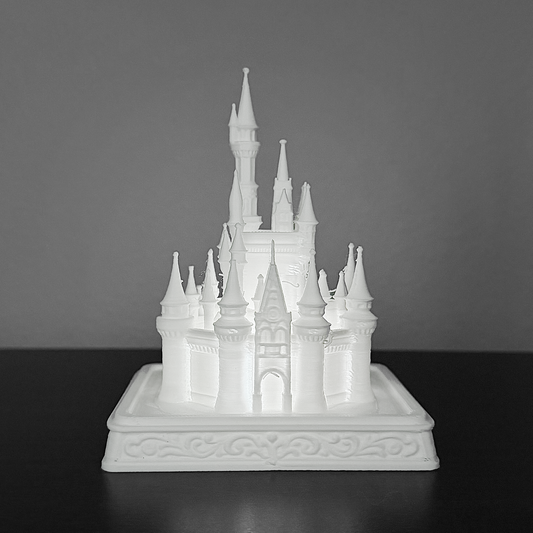 Princess Castle Nightlight – PLA 3D Printed Lamp