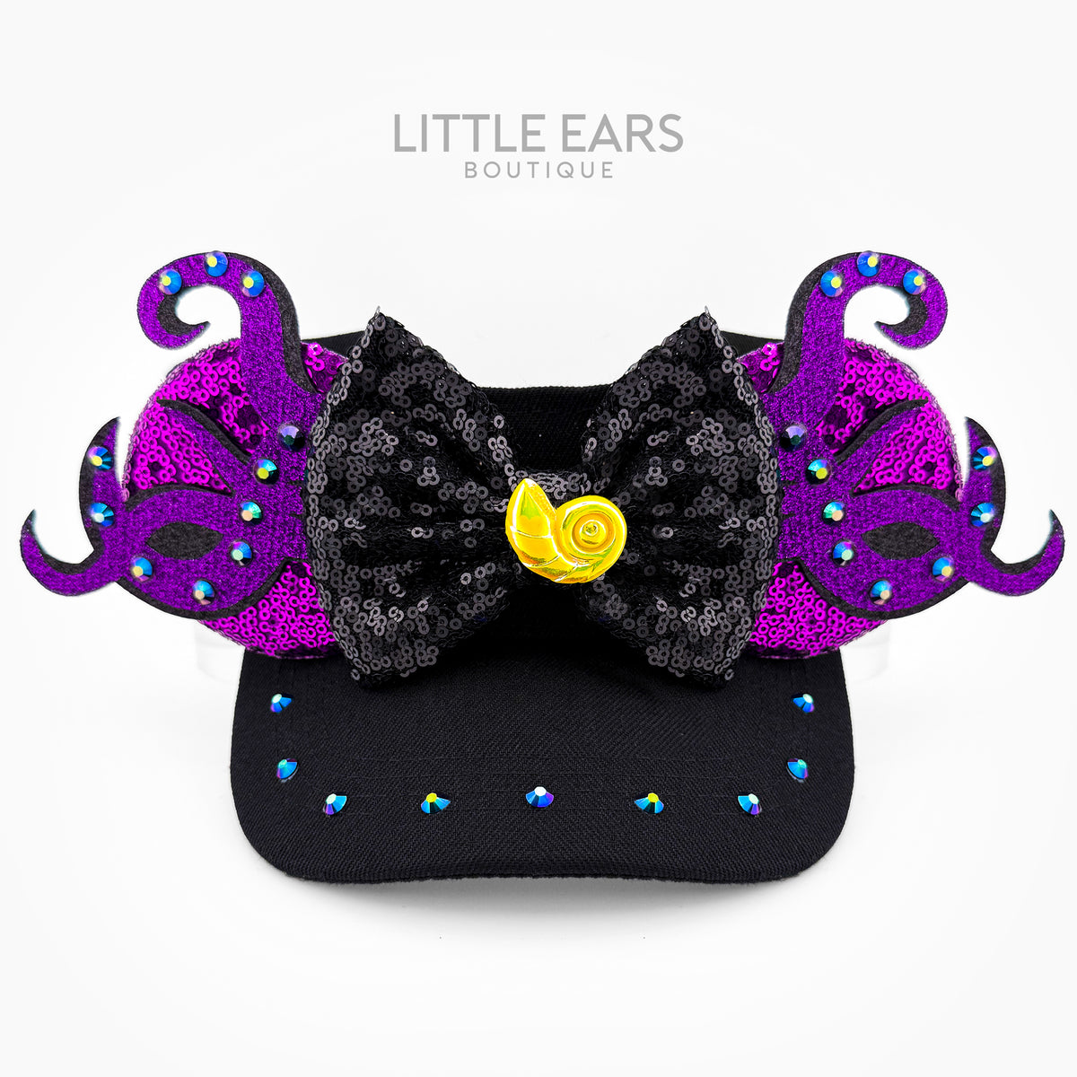 Ursula Mickey Visor - Mouse Ears Headband – Little Ears Boutique