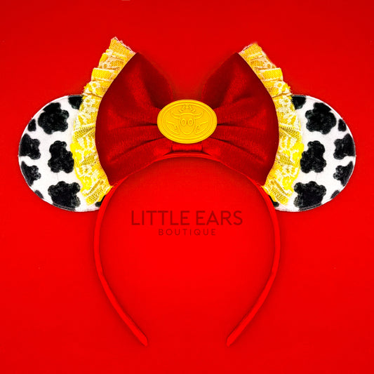 Cowgirl Laced Bow Ears
