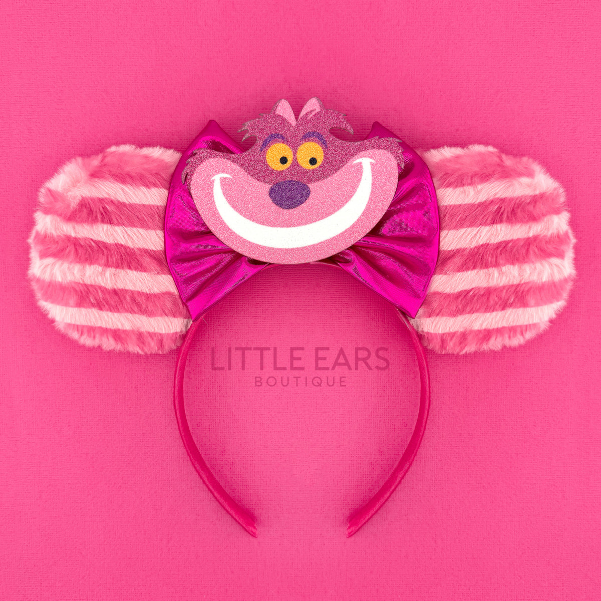 Cheshire Cat Disney Ears Headband Alice in Wonderland Deluxe Cheshire Cat Ears and Tail  main image 2