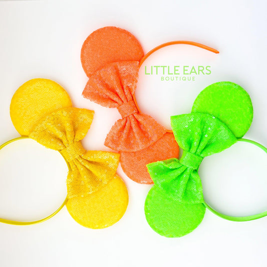 All Neon Mickey Ears- mickey ears disney headband mouse