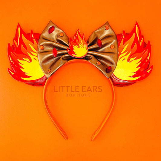 Amber Elemental Mickey Ears - mickey ears - disney ears - mouse ears headband - little ears boutique