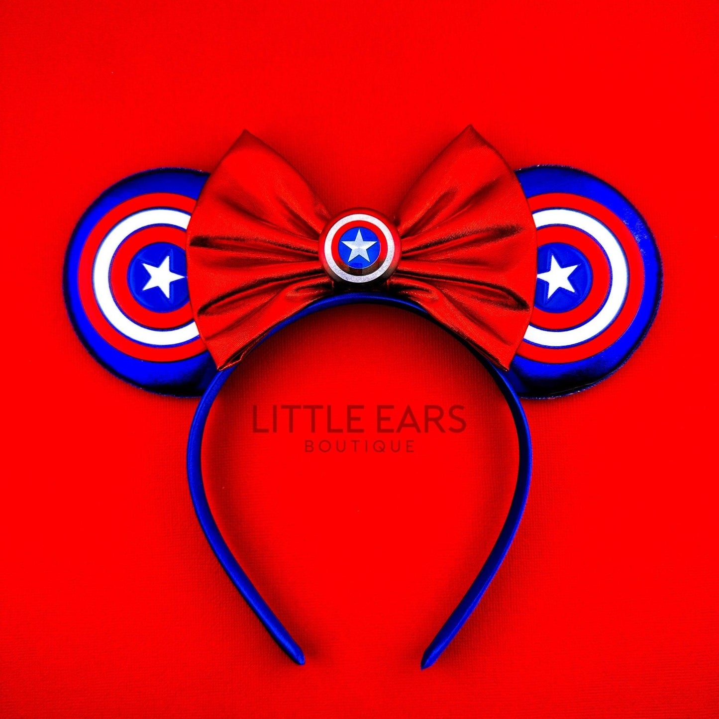America Mickey Ears- mickey ears disney headband mouse