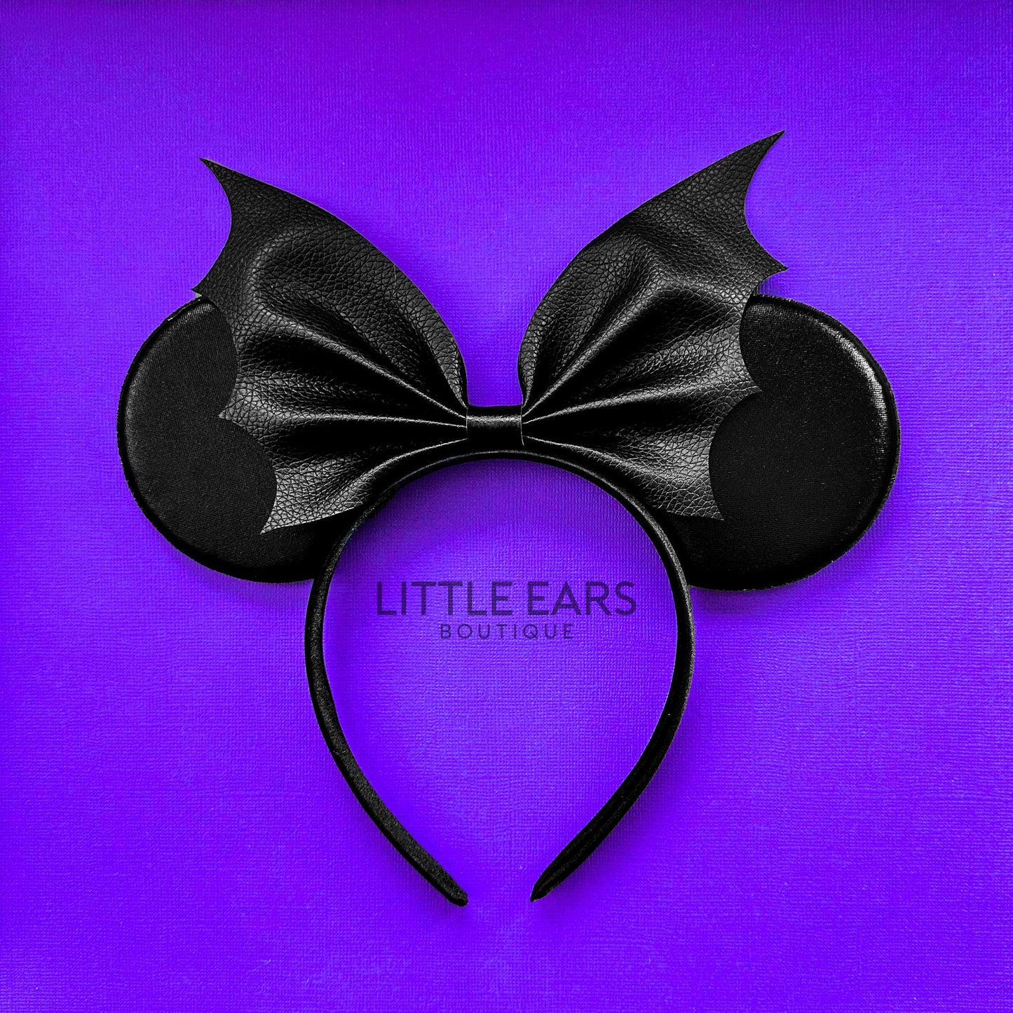 Bat Bow Mickey Ears- mickey ears disney headband mouse
