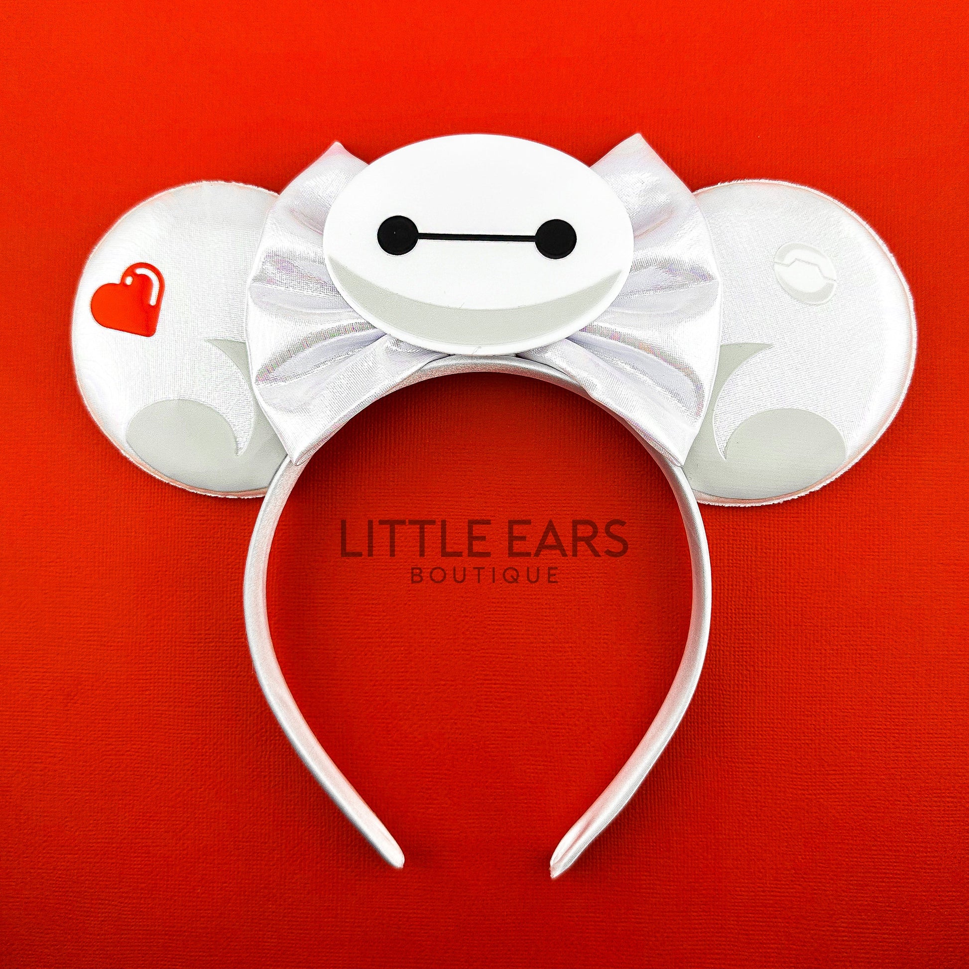 Baymax Mickey Ears - mickey ears - disney ears - mouse ears headband - little ears boutique