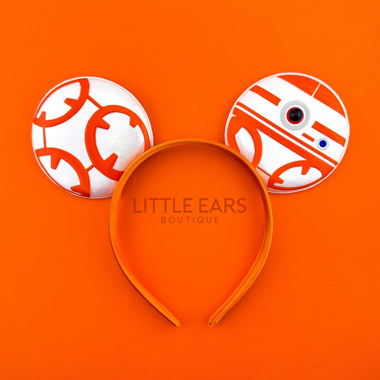Orange Robot Mickey Ears for Men- mickey ears disney headband mouse