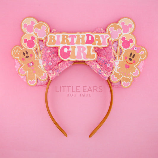 Birthday Christmas Mickey Ears- mickey ears disney headband mouse