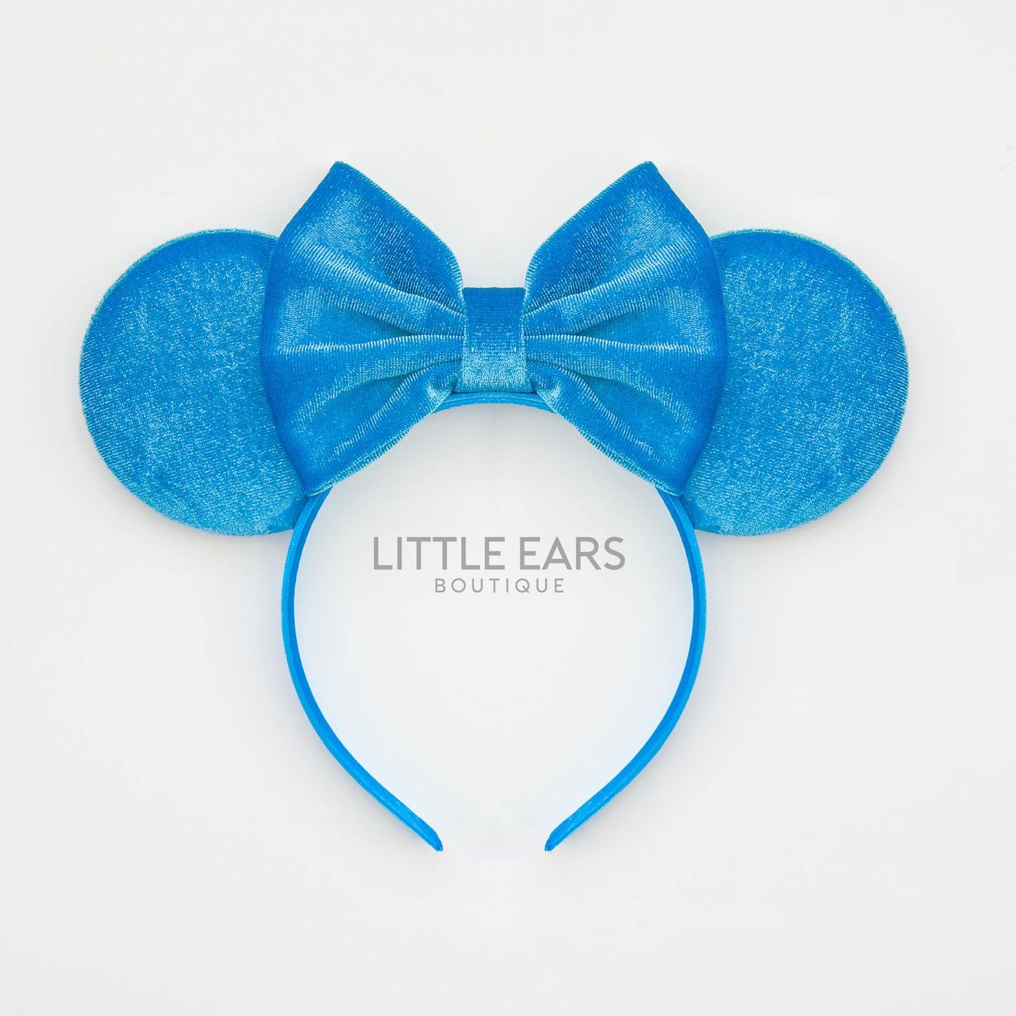 Blue Velvet Mickey Ears