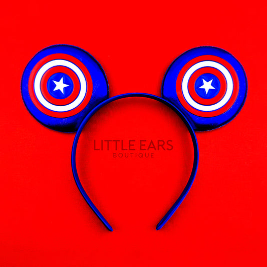 Captain Mickey Ears for Men- mickey ears disney headband mouse