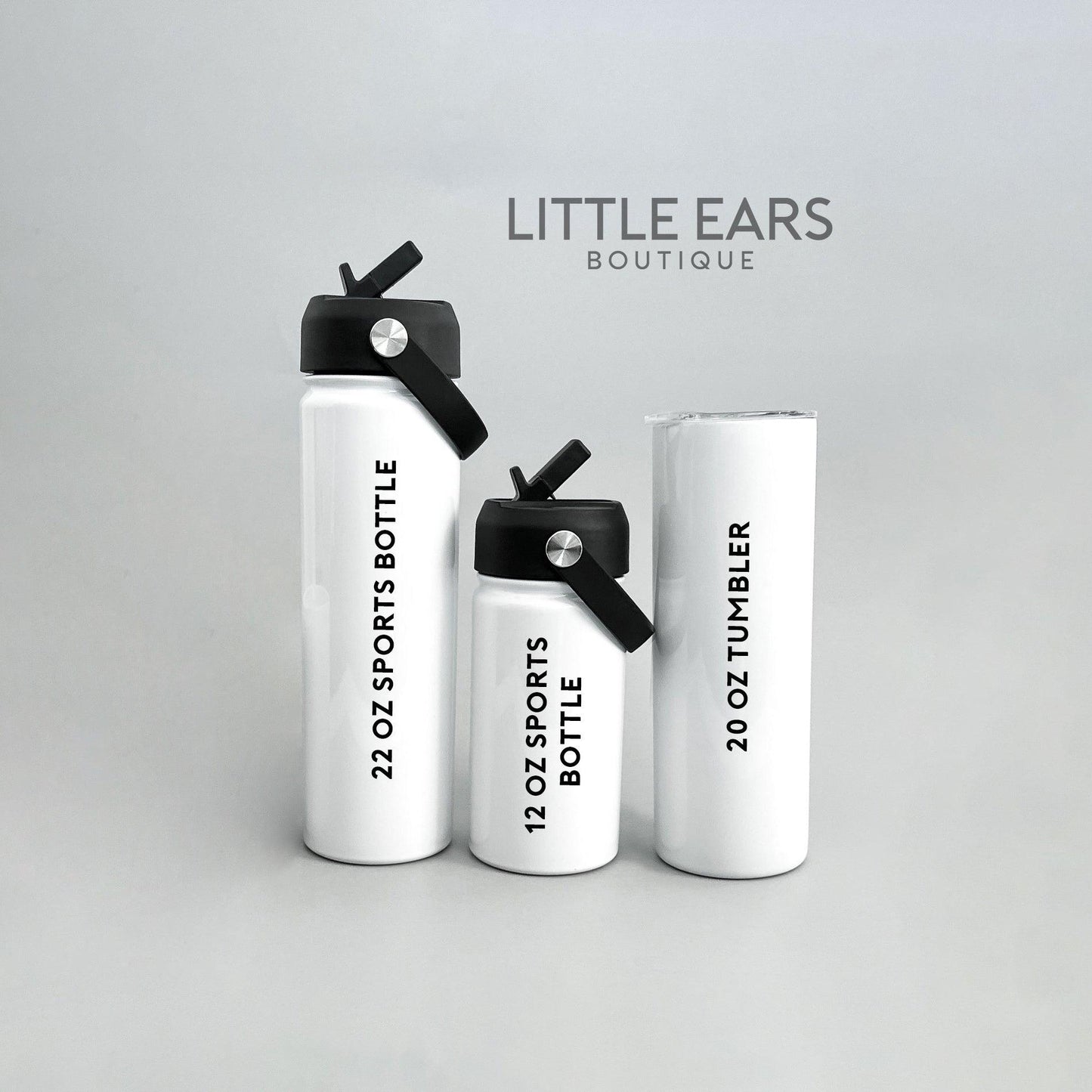 Cars Kids Water Bottle- mickey ears disney headband mouse