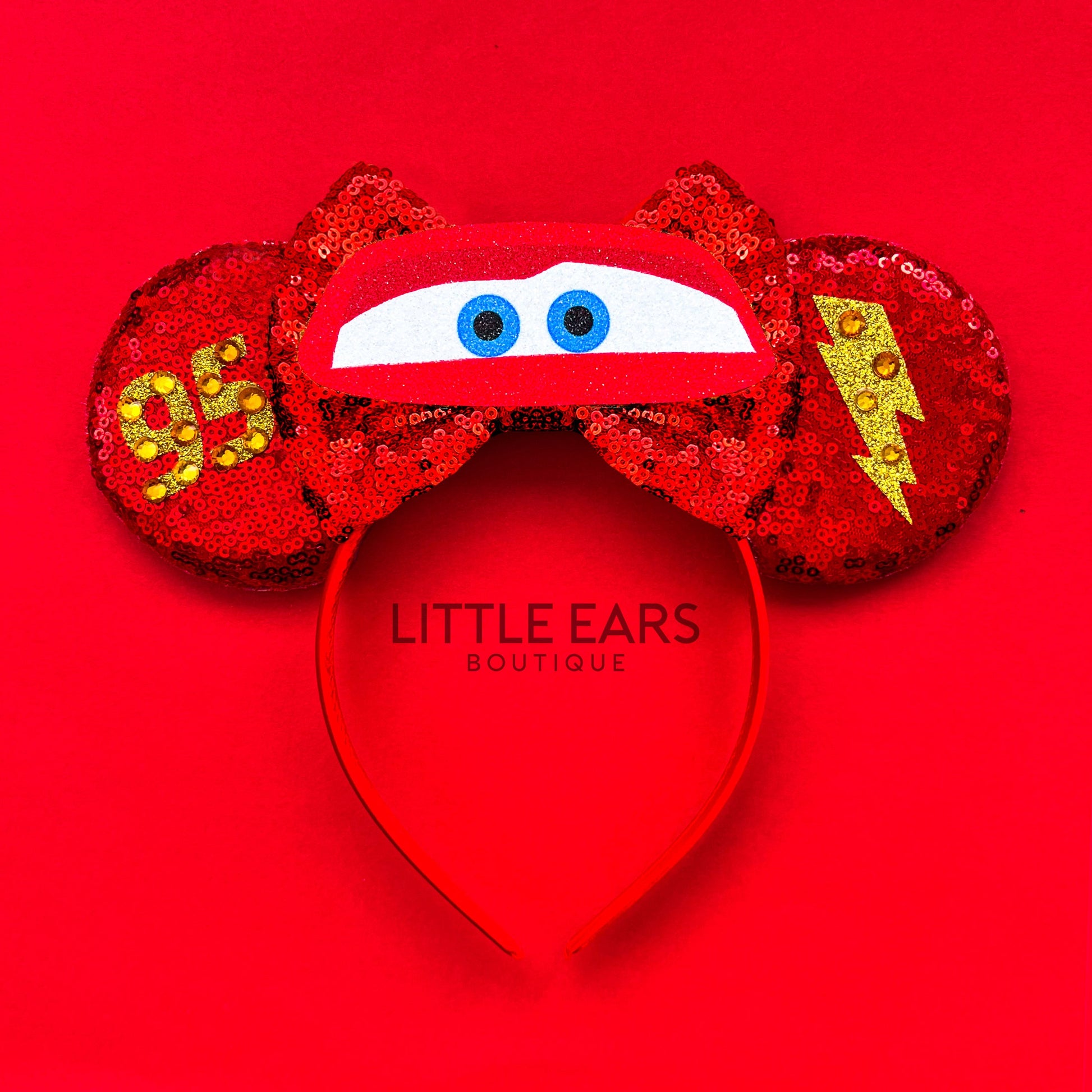 Cars Mickey Ears - mickey ears - disney ears - mouse ears headband - little ears boutique