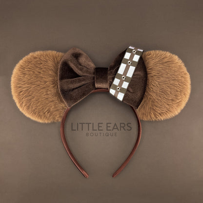 Chewy Mickey Ears - mickey ears - disney ears - mouse ears headband - little ears boutique