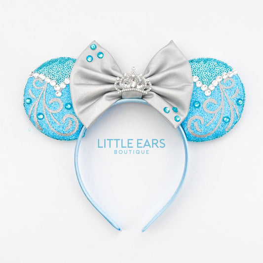 Cinderella Dress Mickey Ears- mickey ears disney headband mouse