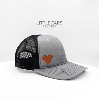 Corner Mickey Trucker Hat - mickey ears - disney ears - mouse ears headband - little ears boutique