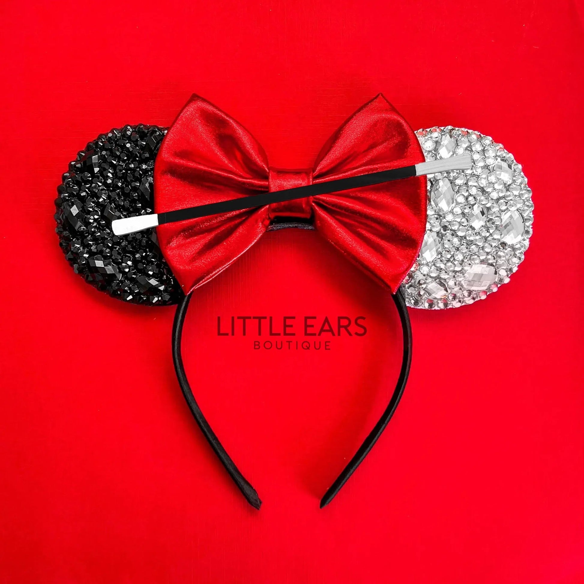 Cruella Sparkle Mickey Ears- mickey ears disney headband mouse