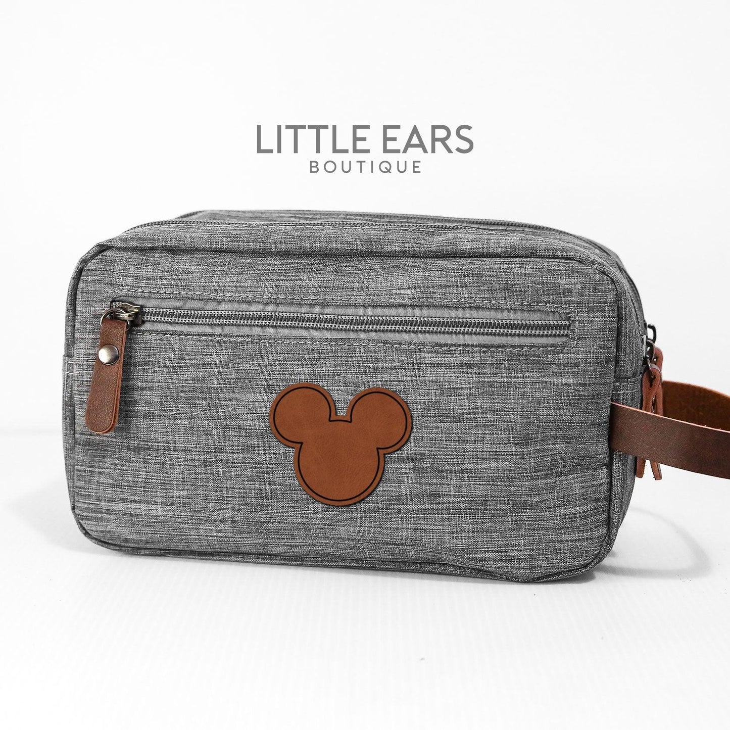 Custom Mickey Inspired Toiletry Bags- mickey ears disney headband mouse