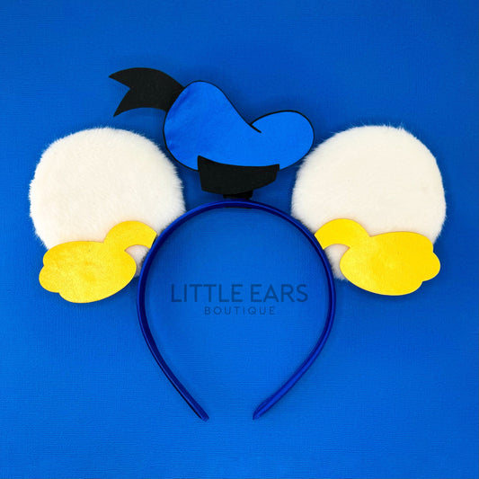 Donald Mickey Ears for Men - mickey ears - disney ears - mouse ears headband - little ears boutique