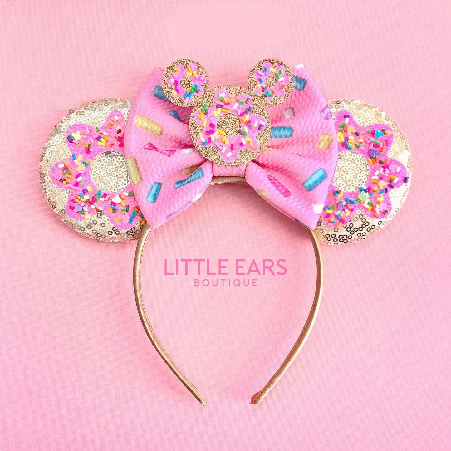 Donut Mickey Ears- mickey ears disney headband mouse