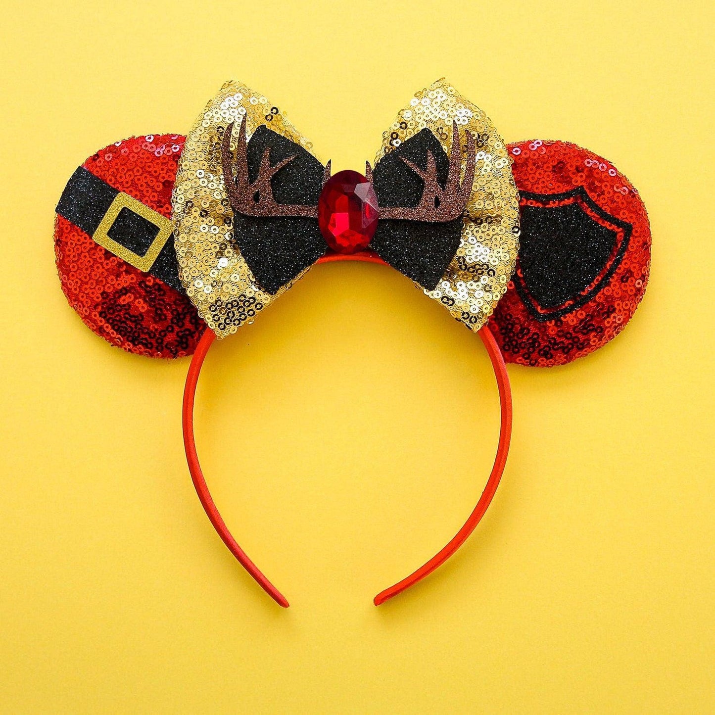 Gaston Mickey Ears- mickey ears disney headband mouse