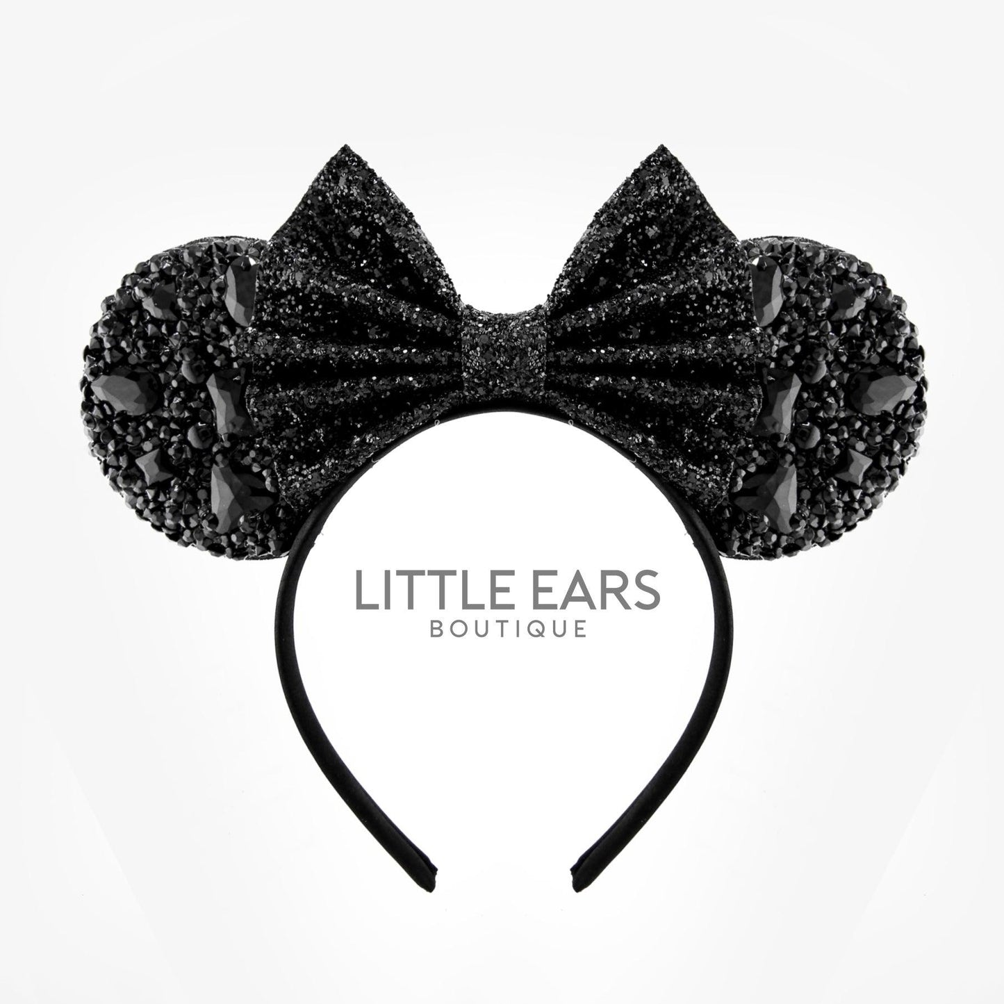 Glitter Bow Sparkle Mickey Ears- mickey ears disney headband mouse