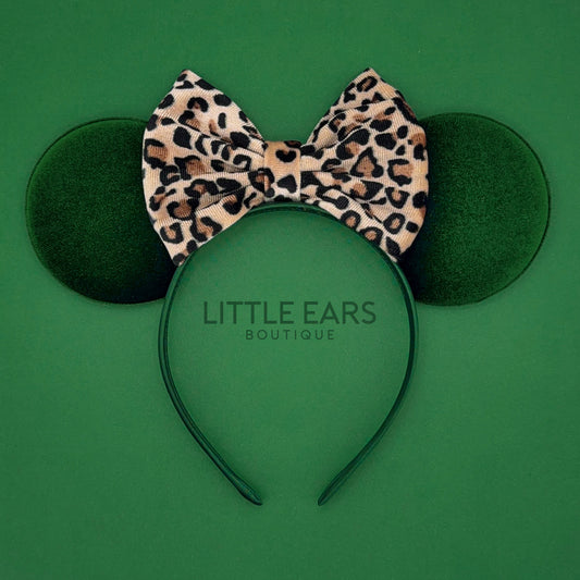 Safari & Green Velvet Mickey Ears