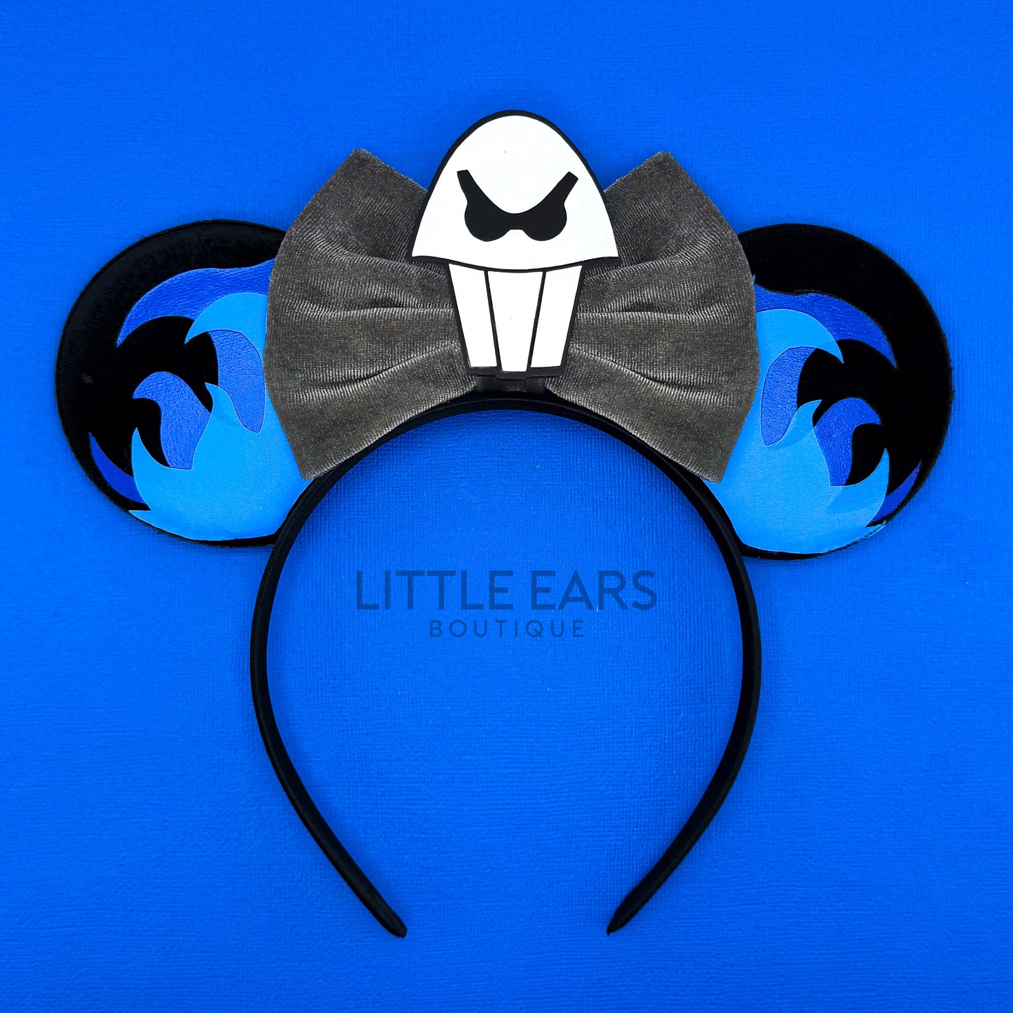 Blue Flames Velvet Ears
