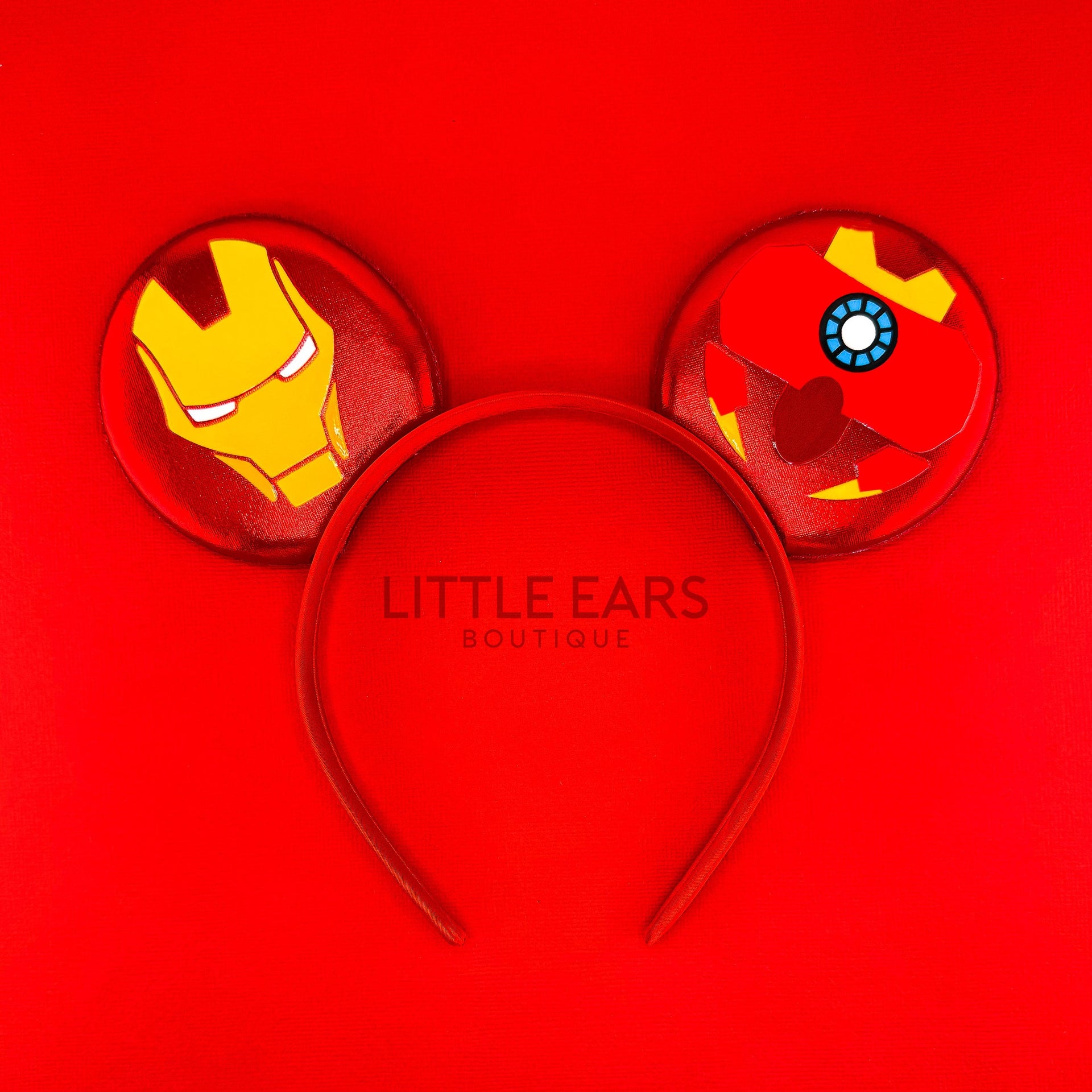 Spider & Iron Man Mickey Ears for Men - Mouse Ears Headband 