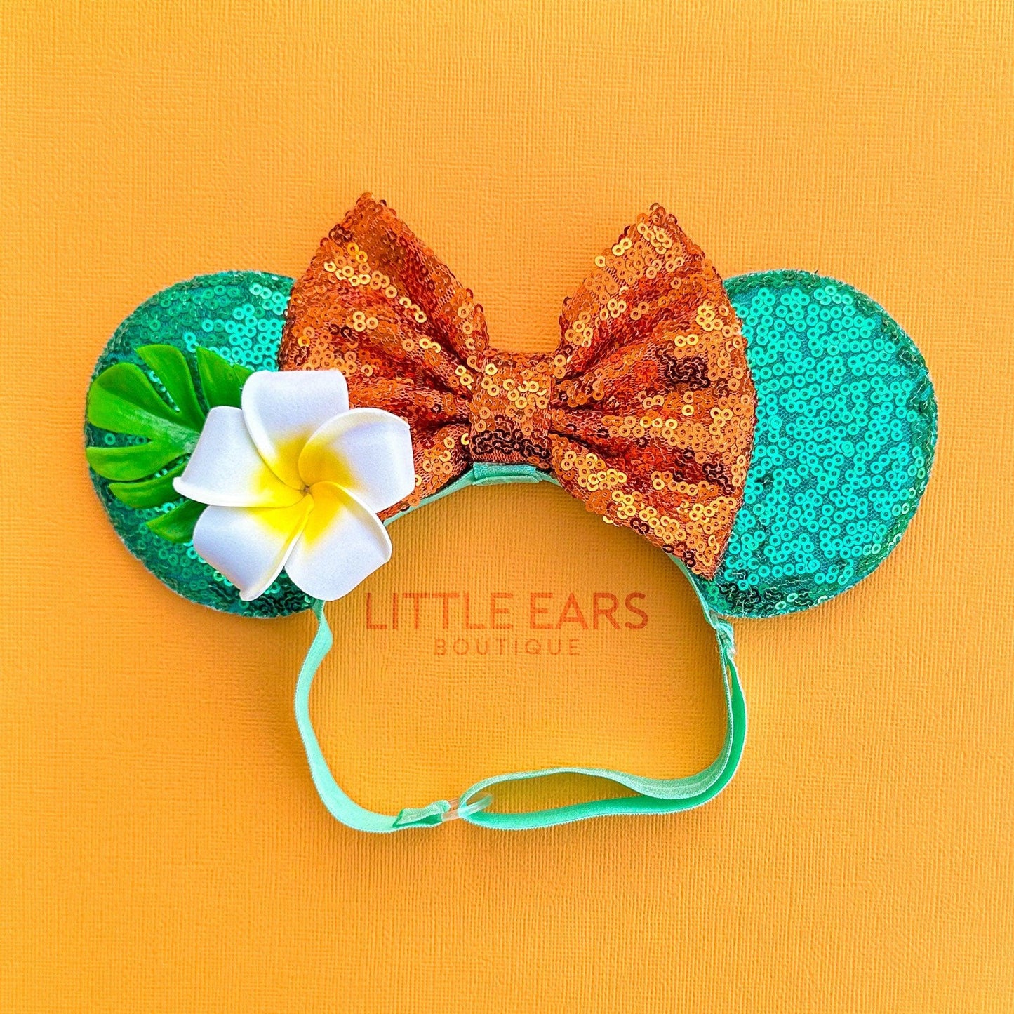 Island Girl Baby Mickey Ears- mickey ears disney headband mouse