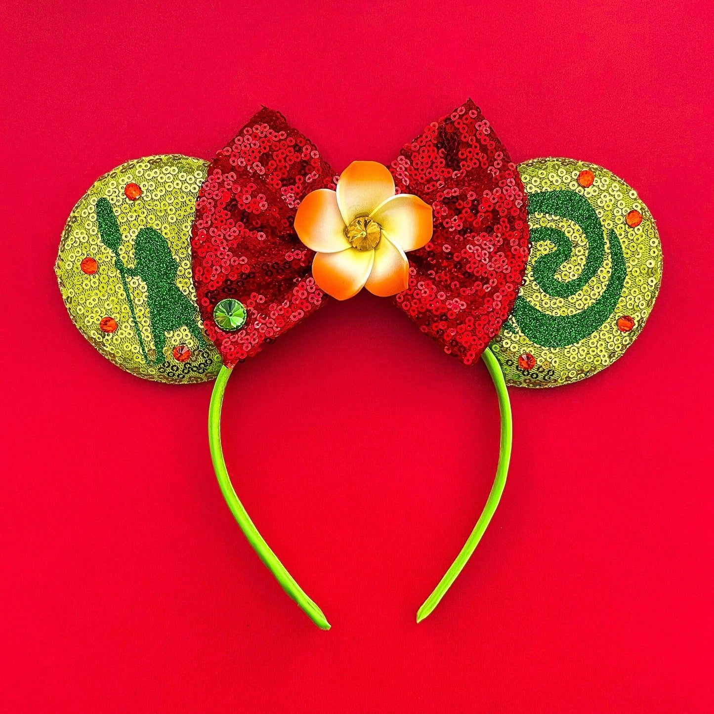 Island Girl Mickey Ears- mickey ears disney headband mouse