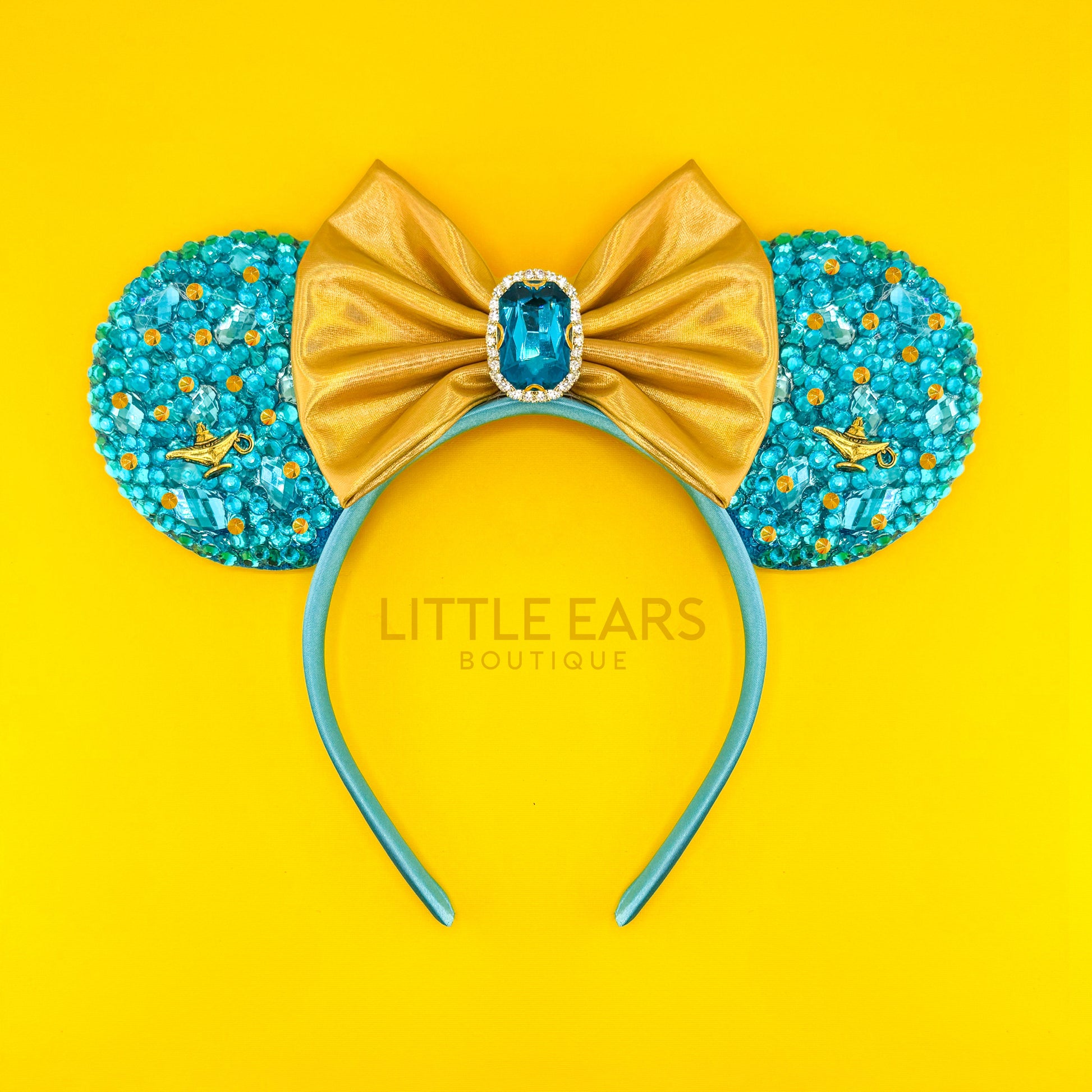 Jasmine Sparkle Mickey Ears - mickey ears - disney ears - mouse ears headband - little ears boutique