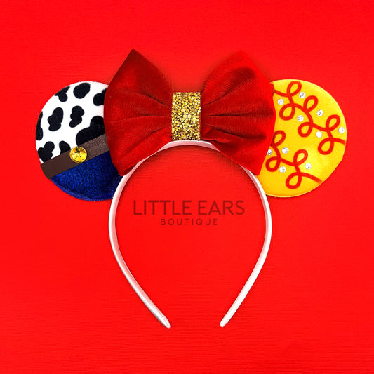 New Jessie Velvet Mickey Ears
