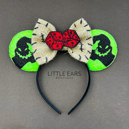 Light Up Oggie Boogie Mickey Ears- mickey ears disney headband mouse