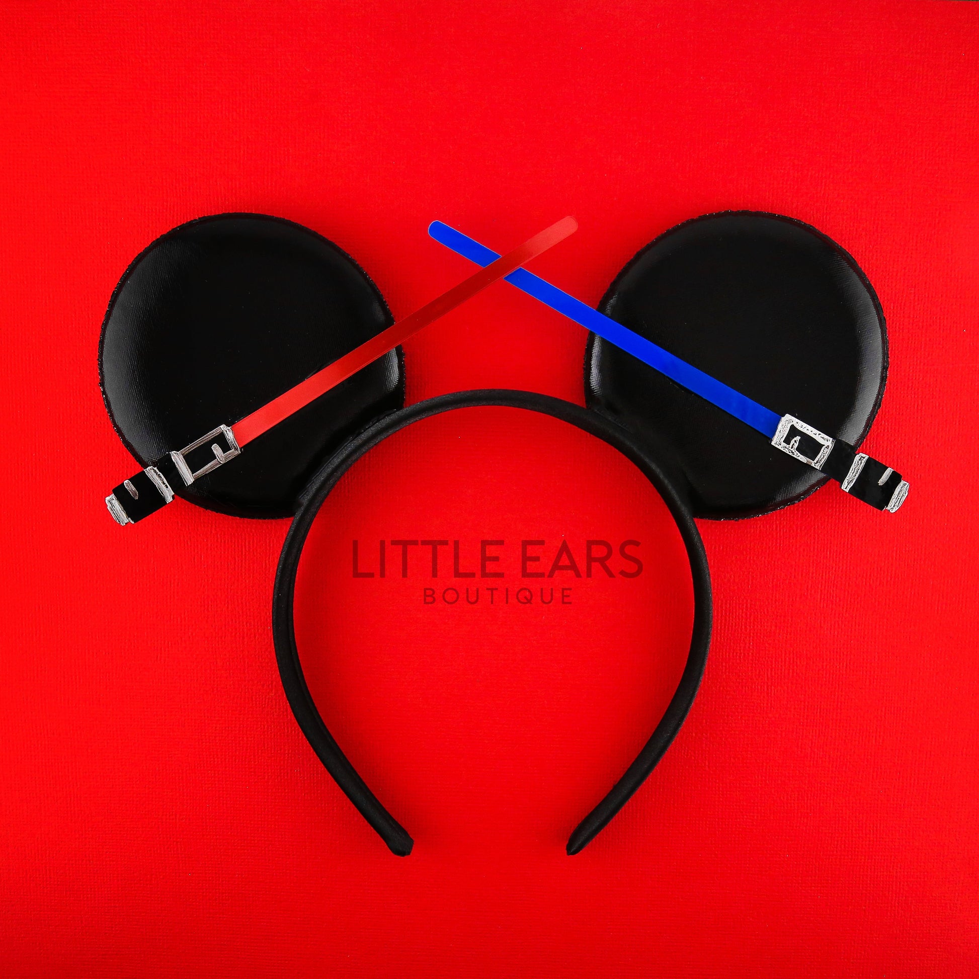 Lightsabers Mickey Ears for Men - mickey ears - disney ears - mouse ears headband - little ears boutique