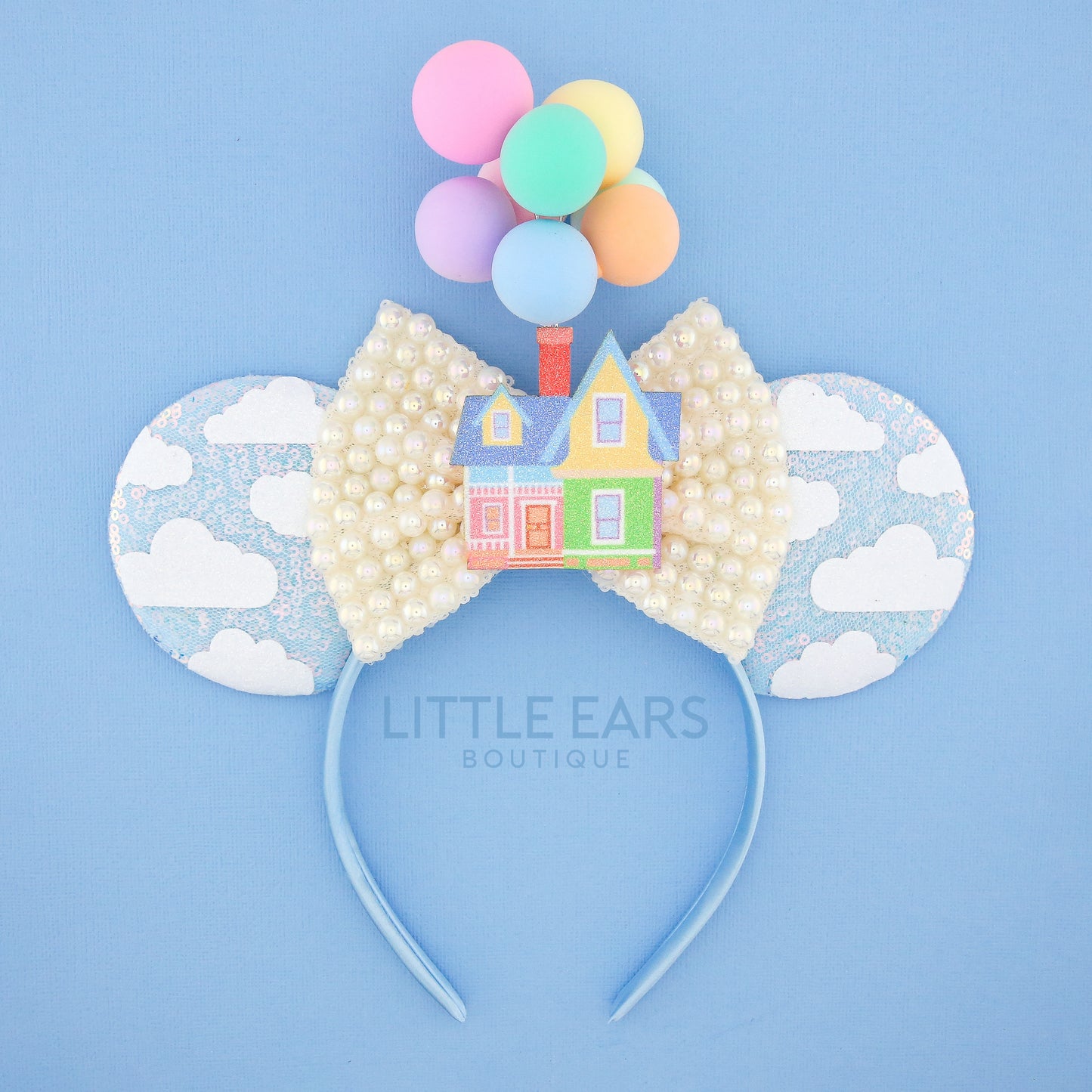 Up Balloons Pastel Mickey Ears