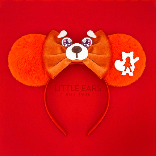 ALL NEW - Red Panda Mickey Ears