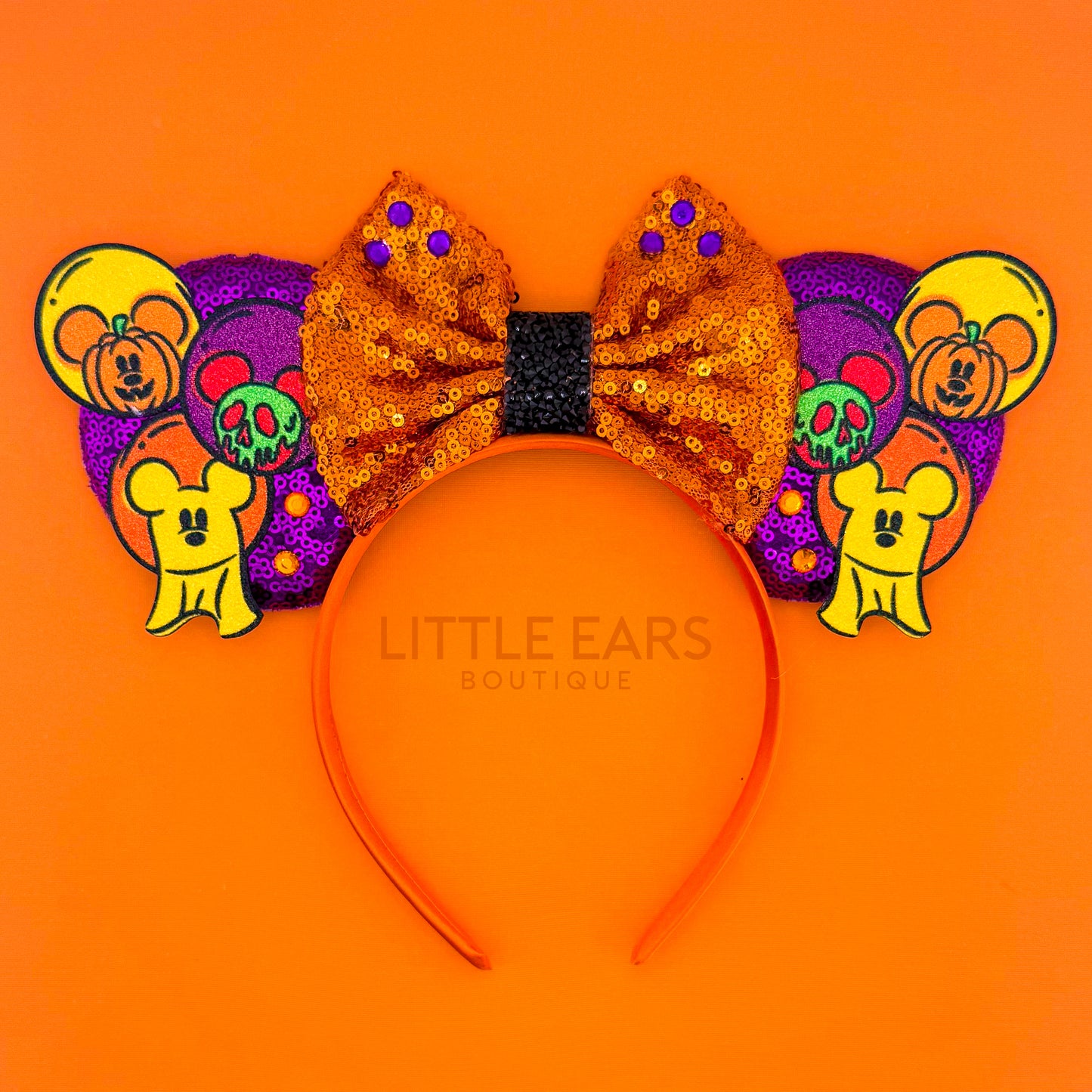 Halloween Balloons Mickey Ears