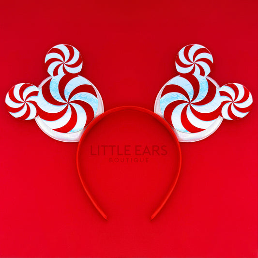 Candycane Mickey Ears for Men