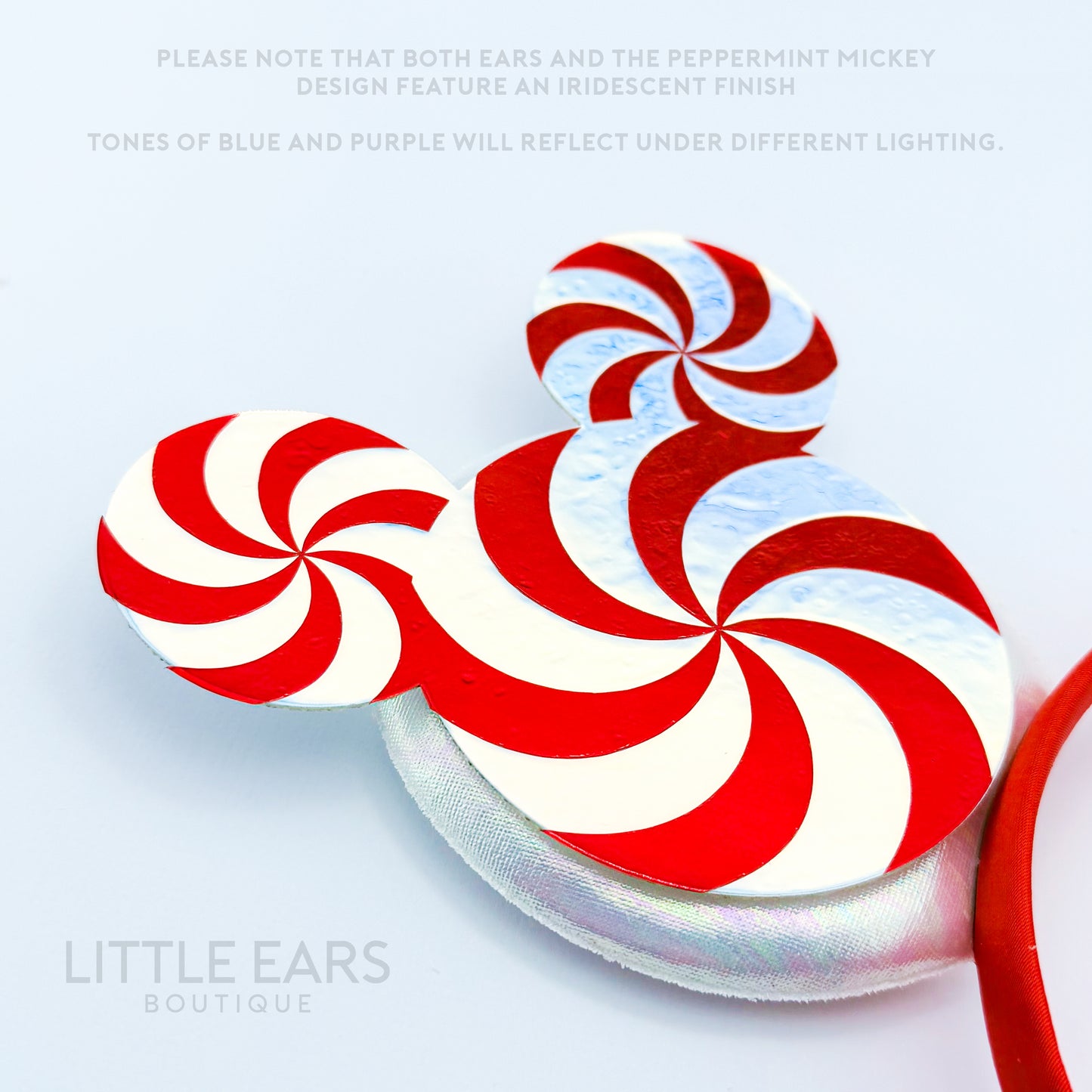 Candycane Mickey Ears for Men