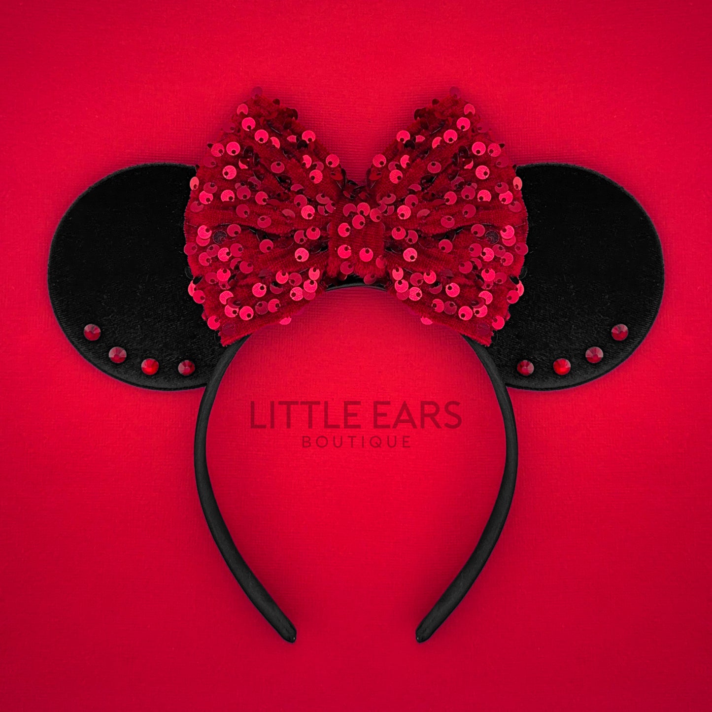 Winter Velvet Mickey Ears