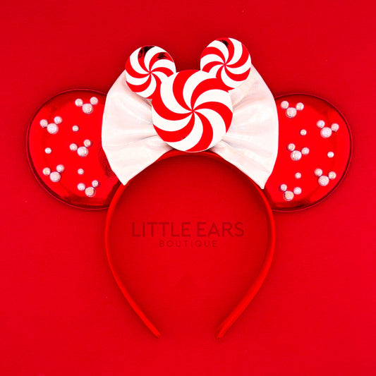 Peppermint Pearls Mickey Ears