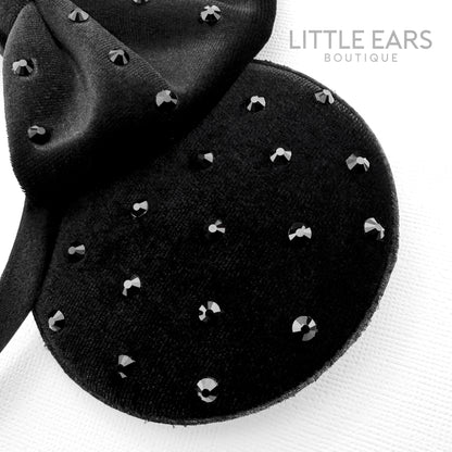 Black Studs Mickey Ears